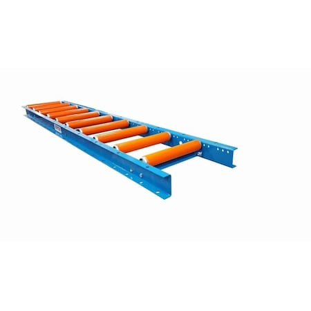 Ultimation Roller Conveyor with Covers, 12in Wide x 5 Long, 1.5 Dia. Rollers URS14G12-6-5U